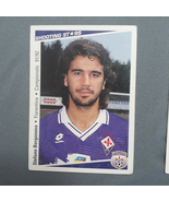 Stefano Borgonovo #82 Card 1991-92 Fiorentina Shooting Stars Italian - $1.99