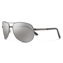 Suncloud Women&#39;s Aviator Sunglasses (Gunmetal/Polar Silver Mirror, One S... - £77.44 GBP