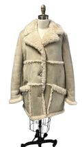 Vintage Shearling Womens Lady Thompso/ Norm Thompson Jacket Coat Size XL... - $93.95