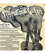 1969 ACME Acoustic Guitars 1900 Repro Advertisement Musical Instruments ... - $42.06 CAD