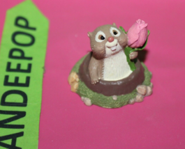 Groundhog Merry Mini Keepsakes 1995 Figurine Hallmark QSM8079 Miniature - $19.79