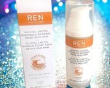 REN CLEAN SKINCARE GLYCOL LACTIC RADIANCE RENEWAL MASK 1.7 OZ New In Box - £27.77 GBP