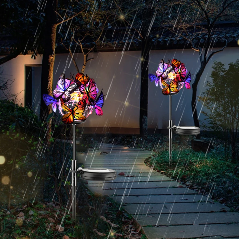 Solar Light Flower Waterproof Outdoor Indoor Garden Yard scape Pathway Courtyard - £179.28 GBP