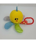 Kids 2 Grow Stuffed Plush Octopus Baby Toy Ring Link Clip Color Texture ... - £23.34 GBP