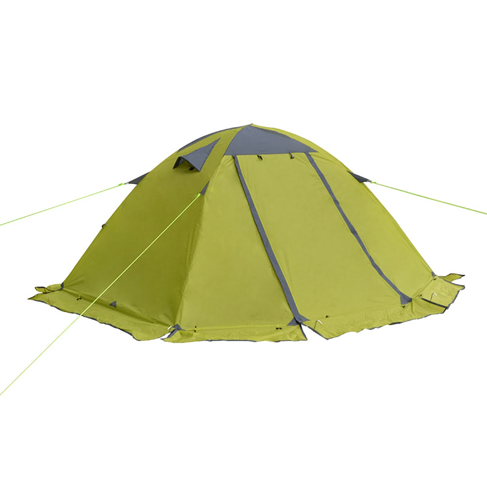 Snow Skirt Winter Tent 2 Person Aluminum P ole Tent Mountaineering Snowfield - £106.36 GBP