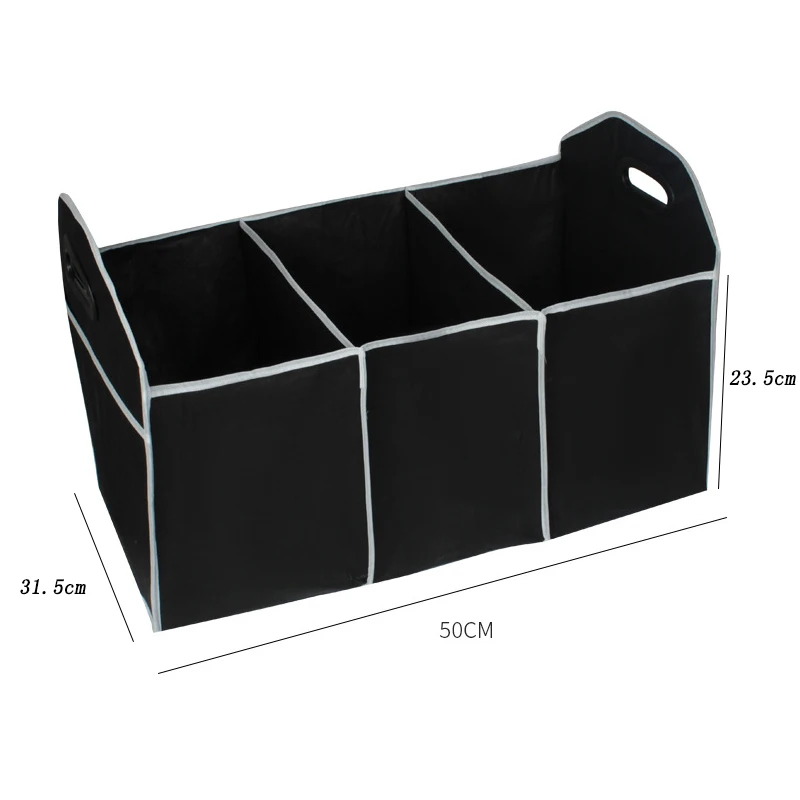 Car Multi-Pocket Trunk Organizer Large Capacity Folding Storage Bag - £13.44 GBP