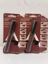 2 ALMAY The Brow Lives On Long Lasting Brow Color #040 Auburn Sealed - $202.07 MXN