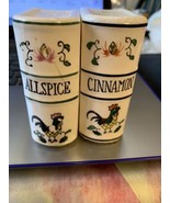 Vintage 2 Book Spice Jar Shakers Made in Japan Mid Century replace or add - $224.18 MXN