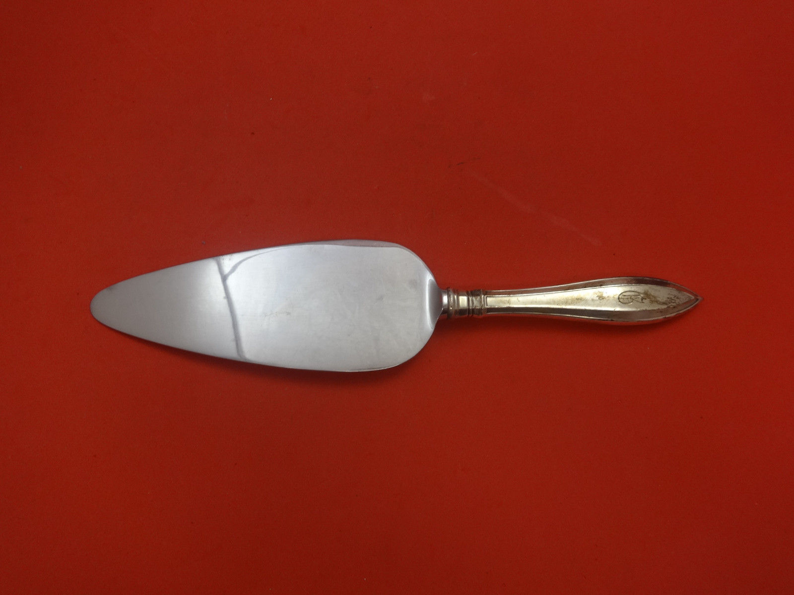 Portsmouth by Gorham Sterling Silver Cake Server Stainless w/Rounded Tip - $68.31