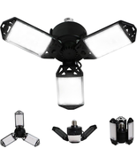 LED Garage Light, 80W 8000 Lumen Ceiling Lights with 3 Adjustable Panels... - $223.83 MXN