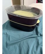 Tupperware Microwave Steamer Cooker Stackable Oval- 6pcs- Used - €42,85 EUR