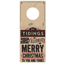 The Gift Wrap Company 4 Count Holiday Bottle Neck Tags, Tidings of Cheer... - $8.99