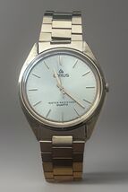 VTG Lorus Gold Tone Quartz Analog Watch 36mm Men's V131-8030 New Battery... - $37.99