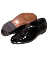 David&#39;s Formal Wear Monte Carlo Lace Up Pantent Leather Tuxedo Shoes Siz... - $263.80 CAD