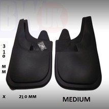 Rubber Mudflaps Mud Flaps splash Guards Pair front Rear MEDIUM 31 CMX22 ... - $22.31