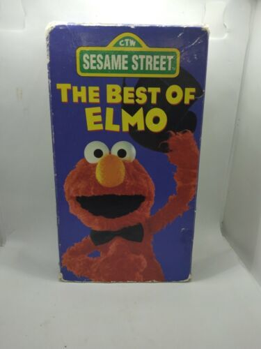 Primary image for THE BEST OF ELMO Vhs Video Tape 1994 Sesame Street Muppets CTW Jim Henson 