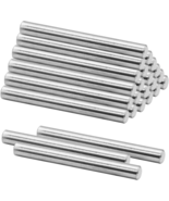 Stainless Steel Dowel Pins 6mm x 30mm for Shelf Support - 24 Pcs - $267.88 MXN
