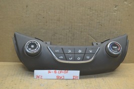 16-18 Chevrolet Cruze Temperature Climate 39028880 Control 272-7e2 bx3 - $10.77
