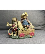 San Francisco Music Box Figurine Marjorie Sarnat Love Is A Journey Toget... - $55.99