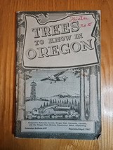 Trees To Know In Oregon Extension Bulletin 697 Reprinted In 1967 Charles... - $14.19