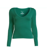 No Boundaries Juniors V-Neck Seamless Long-sleeve Tee, Green Size M(7-9) - €14,48 EUR No Boundaries Juniors V-Neck Seamless Long-sleeve Tee, Green Size M(7-9) - €14,48 EUR
