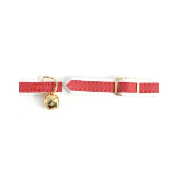 Ind.Cd Cat Safety Reflective Collar with elastic Red  - $6.00