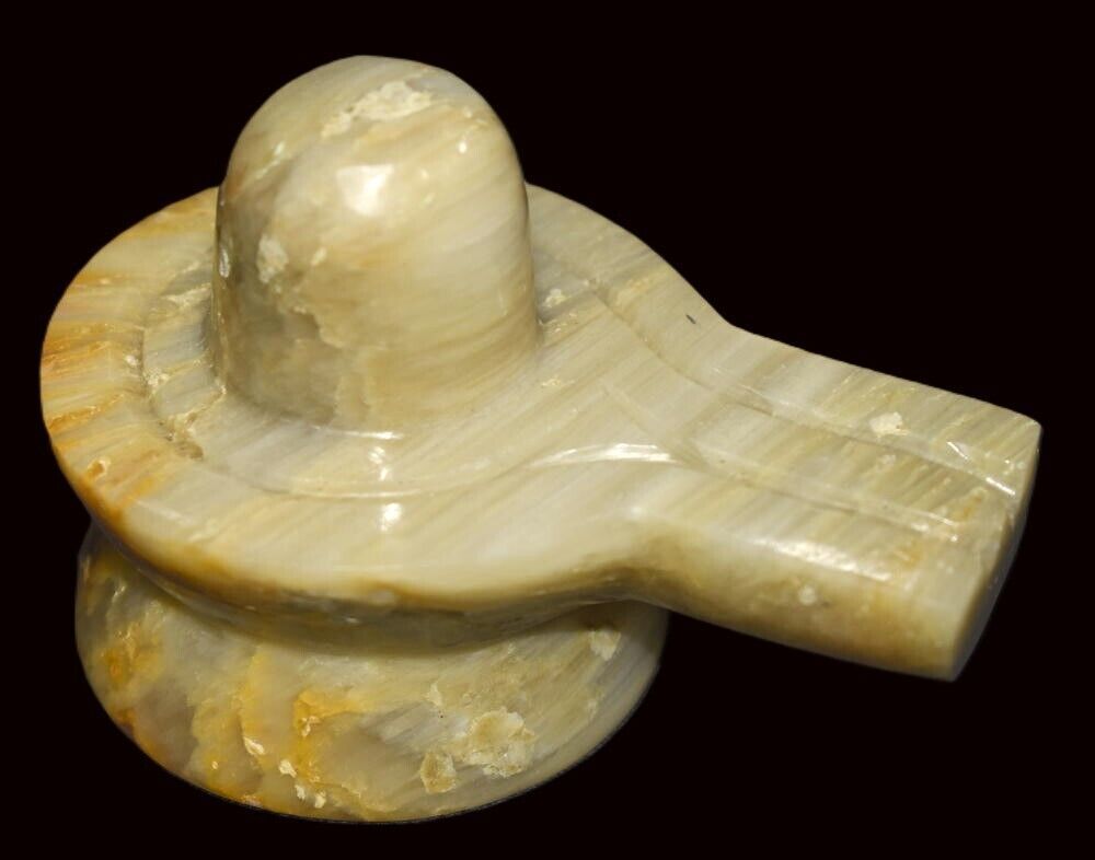 Shivling IN Natürlichem der Katze Auge Edelstein - 205 G - $123.75