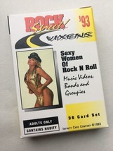 ROCK STREET VIXENS trading cards complete factory set box-Raven, &amp; Page 3 Girls - £16.97 GBP