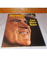 Newsweek News Magazine November 13 1972 Richard Nixon Landslide Election... - £7.82 GBP