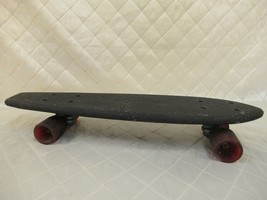 True Glide Flex Skateboard Black Plastic 1970s Frand Corp Made in USA - $115.92