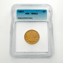 1907 Liberty Gold Rebranded Date Graded By ICG As MS62-
show original ti... - $42,485.61 MXN