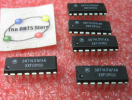 SN74LS161AN Motorola TTL IC 4-Bit Counter 74LS161 74161 - NOS Qty 5 - $9.49