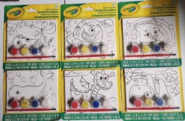 DIY Crayola Paint Kits Unicorn Dragon Cat Kids Art Craft Kit Bundle Lot - £5.55 GBP