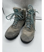 Vasque 7567 Gore-Tex Hiking Boots Lace Up Gray Suede Men&#39;s Size 7.5 - $81.17 CAD