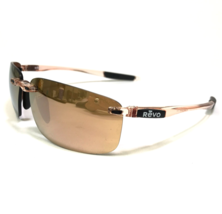 REVO Sunglasses RE4059 10 DESCEND Black Clear Pink Frames with Mirrored Lenses - $93.28