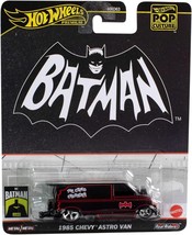 Hot Wheels Batman 1985 Chevy Astra Van Batmobile Premium Pop Culture HVJ48 1/64 - £12.51 GBP