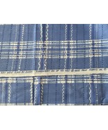 Vtg Zuzek Key West Plaid Key West Hand Print Fabrics 45&quot; Wide 3 Yds Blue... - $305.45 CAD