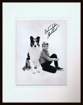 Jon Provost Signed Framed 11x14 Photo Display Lassie - $69.29