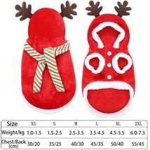 Christmas Dog Clothes Pet Clothes for Small Medium Dogs Pet Costume Chihuahua Pe - £37.45 GBP