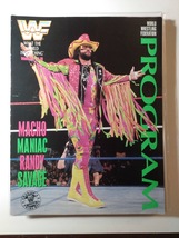WWF Program 1992 Macho Man Randy Savage - £21.25 GBP