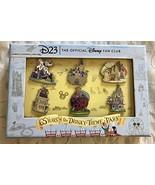 D23 Fan Club 65 Years of The Disney Theme Park Limited 6 Pin Set - $226.56 CAD
