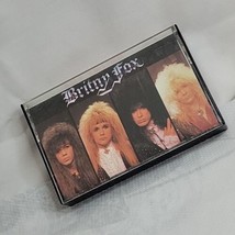 Britny Fox Self Titled Vintage Cassette 1980s Metal Rock Hair Band - £5.24 GBP