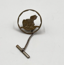 Vintage Susan B Anthony Eagle Cut Dollar Coin Tie Tack Pin - £7.24 GBP