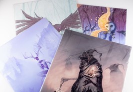 Four Prints by Gavin Gray Valentine Unframed in Plastic Sleeves Nice - $132.21