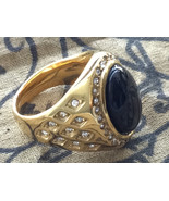 Rare Blessed Black Leklai Magic Gold Ring Lucky Protective Powerful Magi... - £11.73 GBP