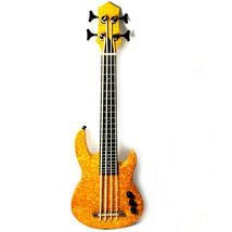 MiNi 4string ukulele electric bass in yellow color - $183.14