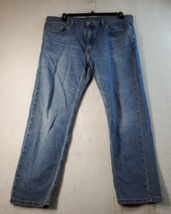 Levi&#39;s 502 Jeans Mens Size 38x30 Blue Denim Cotton Pockets Pull On Belt Loops - £13.35 GBP