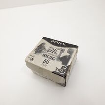 Box of 5 Sony DVC 60 Minutes Digital Camera Cassettes DVM60PRRJ Camera T... - €15,46 EUR