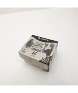 Box of 5 Sony DVC 60 Minutes Digital Camera Cassettes DVM60PRRJ Camera T... - €15,57 EUR Box of 5 Sony DVC 60 Minutes Digital Camera Cassettes DVM60PRRJ Camera T... - €15,57 EUR
