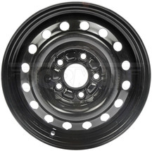 Wheel For 2010-2013 Kia Forte 15x5.5 Steel Painted Black 5-114.3mm Offset 47mm - £116.38 GBP